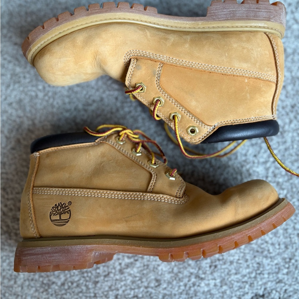 Timberland Tan Leather Boots